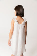Load image into Gallery viewer, White Ruffled Dress