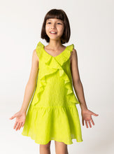 Load image into Gallery viewer, Neon Ruffled Dress