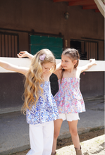 Load image into Gallery viewer, Blue Gardenia Skirt