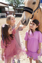 Load image into Gallery viewer, Pink Pom-Pom Dress