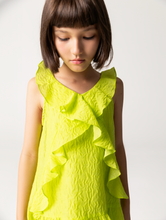 Load image into Gallery viewer, Neon Ruffled Dress