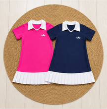 Load image into Gallery viewer, Pink Tennis Swim Dress