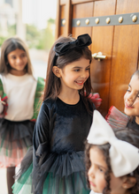 Load image into Gallery viewer, UAE & Kuwait Black Velvet Dress