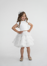 Load image into Gallery viewer, White Twirl Skirt