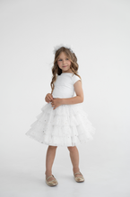 Load image into Gallery viewer, White Twirl Skirt