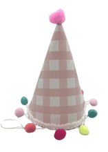 Load image into Gallery viewer, Cardboard Birthday Cone Crown