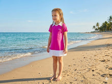 Load image into Gallery viewer, Pink Tennis Swim Dress