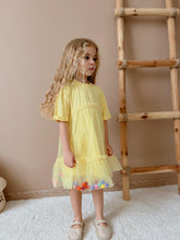 Load image into Gallery viewer, Yellow Pom-Pom Dress