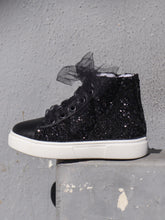 Load image into Gallery viewer, Black Sparkle Tulle