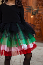 Load image into Gallery viewer, UAE & Kuwait Black Velvet Dress