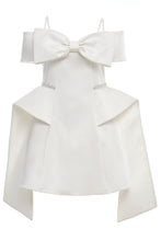 Load image into Gallery viewer, Ecru Bow Dress
