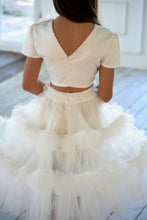 Load image into Gallery viewer, Florella White tutu set
