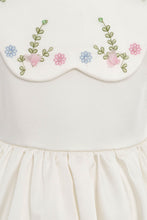 Load image into Gallery viewer, Ecru Cape Dress with Headband
