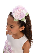 Load image into Gallery viewer, White Floral Dress with HairBand

