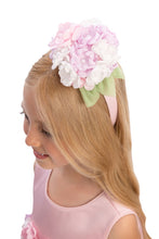 Load image into Gallery viewer, Pink Floral Dress with HairBand
