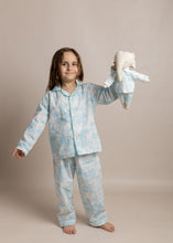 Load image into Gallery viewer, Blue Elegant Pajama
