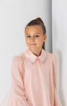 Load image into Gallery viewer, Pink Organza Long Sleeves

