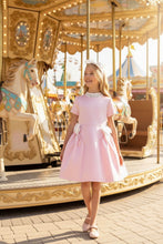 Load image into Gallery viewer, Blush Belle Bow Dress with Headband
