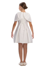 Load image into Gallery viewer, Ecru Cape Dress

