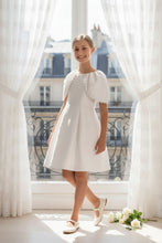 Load image into Gallery viewer, Ecru Cape Dress

