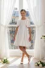 Load image into Gallery viewer, Ecru Cape Dress
