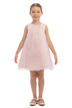 Load image into Gallery viewer, Pink Sparkle Dress with Cape
