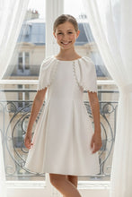 Load image into Gallery viewer, Ecru Cape Dress

