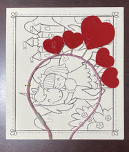 Load image into Gallery viewer, Red Hearts headband
