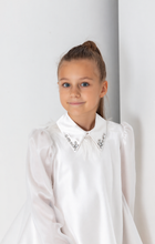 Load image into Gallery viewer, White Organza Long Sleeves
