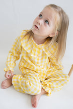 Load image into Gallery viewer, Yellow Checkered Pajama
