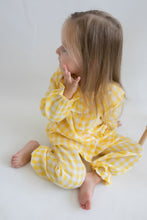 Load image into Gallery viewer, Yellow Checkered Pajama
