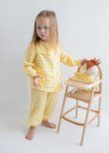 Load image into Gallery viewer, Yellow Checkered Pajama
