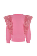 Load image into Gallery viewer, Pink Ruffled TrackSuit
