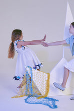 Load image into Gallery viewer, Blue Ruffled Dress
