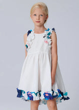 Load image into Gallery viewer, Blue Ruffled Dress
