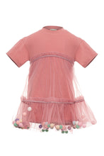 Load image into Gallery viewer, Pink Pom-Pom Dress
