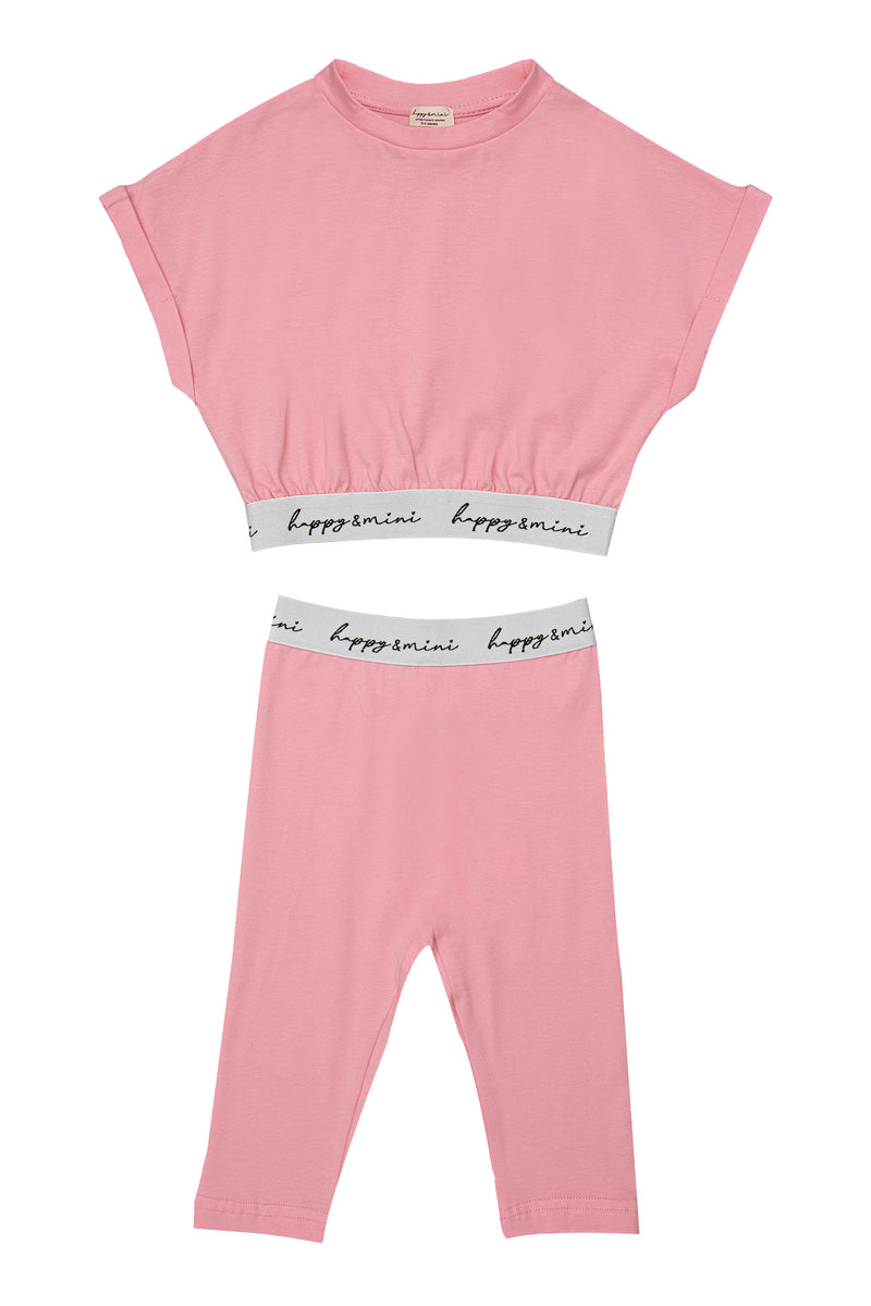 Ella Pink short Suit