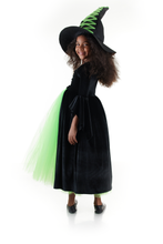 Load image into Gallery viewer, Green Witch Costume
