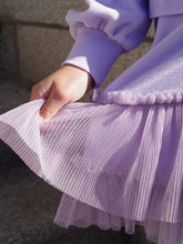 Load image into Gallery viewer, Velvet Lilac Skirt Suit
