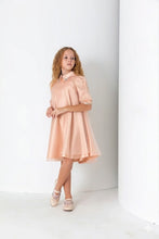 Load image into Gallery viewer, Pink Organza Short Sleeves
