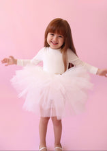 Load image into Gallery viewer, White Daisy tutu dress
