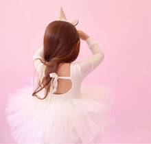 Load image into Gallery viewer, White Daisy tutu dress
