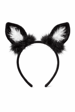 Load image into Gallery viewer, Velvet Cat with Headband
