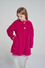 Load image into Gallery viewer, Fuchsia Cashmere Coat
