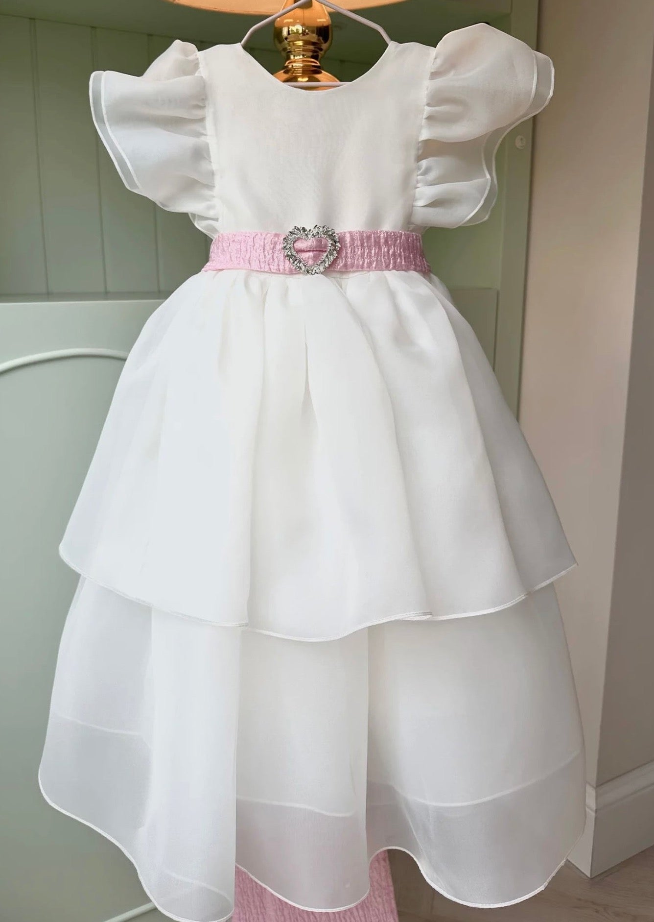 White Organza Dress