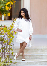 Load image into Gallery viewer, White Bow Dress

