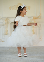 Load image into Gallery viewer, Florella White tutu set
