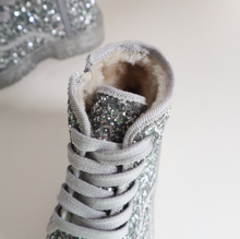 Load image into Gallery viewer, Silver Sparkle Boots
