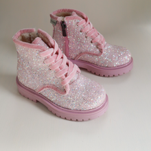 Load image into Gallery viewer, Pink Sparkle Boots
