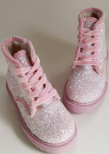 Load image into Gallery viewer, Pink Sparkle Boots
